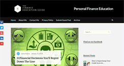 Desktop Screenshot of financecareeducation.com